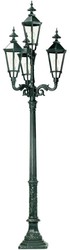 Casa Padrino lampada da terra per esterni baroque 82 x 82 x H. 290 cm - Vari Colori - Illuminazione Esterna di Lusso