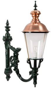 Casa Padrino lampada da esterno barocco 37 x 62 x H. 104 cm - Vari Colori - Applique da Esterno Resistente alle Intemperie