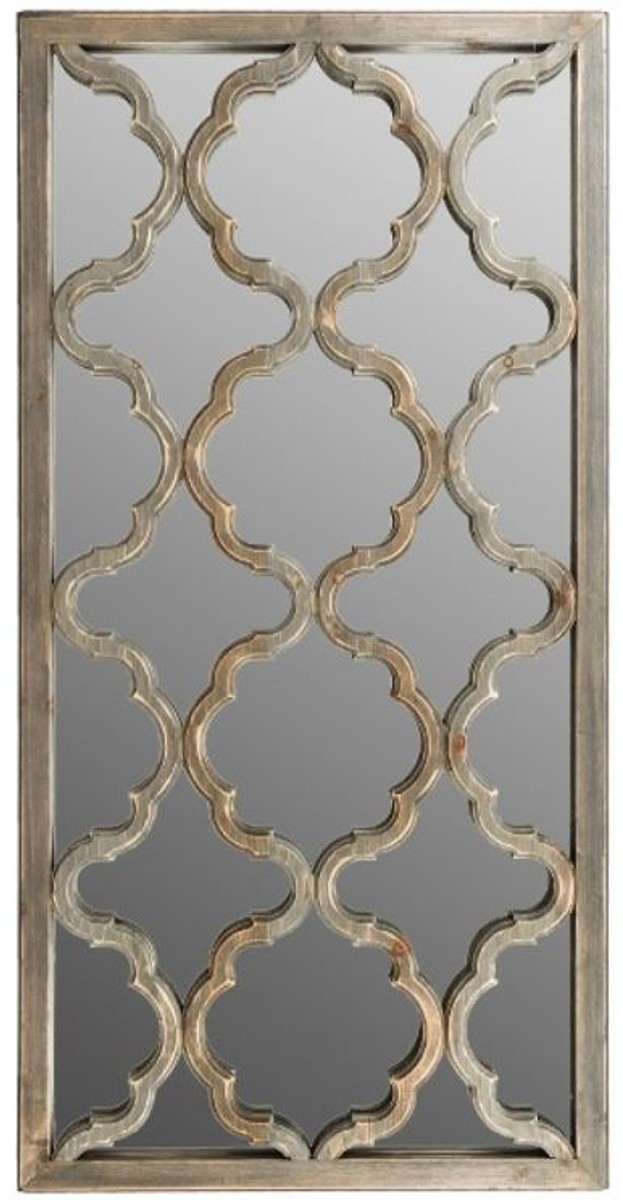 Casa Padrino espejo / espejo de pared de diseño marrón antiguo 61 x H. 122 cm - Muebles de Diseño Casa Padrino espejo / espejo de pared de diseño marrón antiguo 61 x H. 122 cm - Muebles de Diseño