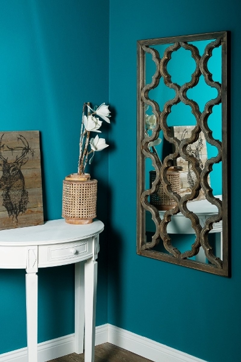 Casa Padrino espejo / espejo de pared de diseño marrón antiguo 61 x H. 122 cm - Muebles de Diseño Casa Padrino espejo / espejo de pared de diseño marrón antiguo 61 x H. 122 cm - Muebles de Diseño