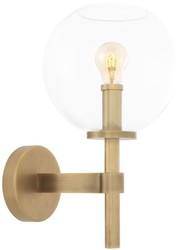Casa Padrino lampada da parete di lusso ottone antico 18 x 26 x H. 35 cm - Lampada Hotel & Restaurant