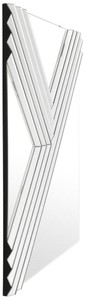 Casa Padrino Designer Spiegel / Wandspiegel 100 x H. 100 cm - Luxus Möbel