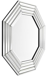 Casa Padrino salon miroir / miroir mural de luxe 106,5 x H. 106,5 cm - Meubles de Salon