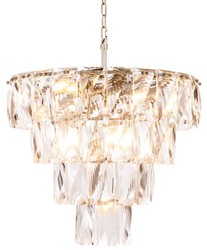 Casa Padrino luxury crystal glass chandelier Ø 60 x H. 65 cm - Noble & Sumptuous