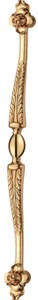 Casa Padrino set maniglia per porta in ottone barocco oro francese 7,2 x 85 cm - Nobile e Magnifico