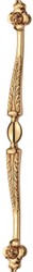 Casa Padrino set maniglia per porta in ottone barocco oro francese 7,2 x 85 cm - Nobile e Magnifico