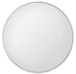 Casa Padrino espejo de pared de lujo plata Ø 120 cm - Espejo Redondo de Lujo
