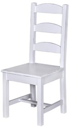 Casa Padrino silla de comedor estilo rural 48 x 41 x H. 93 cm - Colores Surtidos - Muebles de Comedor Shabby Chic