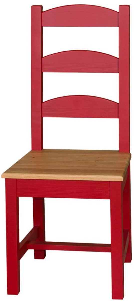 Casa Padrino Landhausstil Esszimmerstuhl 48 x 41 x H. 93 cm - Verschiedene Farben - Esszimmermöbel 