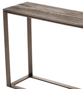 Casa Padrino Luxus Konsole / Konsolentisch Rosa-Bronze 140 x 35 x H. 78,5 cm - Luxus Qualität