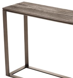 Casa Padrino Luxury Console / Console Table Rose-Bronze 140 x 35 x H. 78.5 cm - Luxury Quality