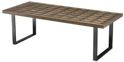 casa padrino luxus designer küche esszimmer tisch esstisch küchentisch edelstahl eichenfurnier möbel