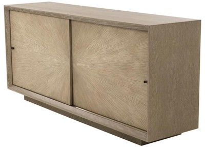 Casa Padrino buffet de luxe avec 2 portes coulissantes marron 180 x 45 x H. 80 cm - Qualité de Luxe