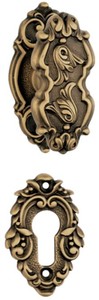casa padrino luxus barock jugendstil wohnzimmer hotel restaurant club bar büro schloss burg drehbarer türknauf türknopf mit rosette messing patiniert deko accessoires