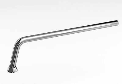 Tubo de desagüe de cromo para la bañera de nostalgia de piedra natural independiente 1700mm BCha - tubo de desagüe