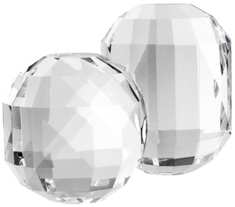casa padrino luxus designer kristallglas deko objekte 2er set wohnzimmer hotel restaurant club bar büro deko accessoires möbel