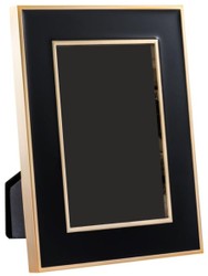 Casa Padrino Luxus Tisch-Bilderrahmen Lantana S 6er Set Schwarz Gold casa padrino luxus designer tisch-bilderrahmen 6er set wohnzimmer schlafzimmer flur hotel restaurant club bar büro tisch schreibtisch deko accessoires
