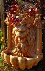 casa padrino luxus barock jugendstil hotel restaurant schloss burg anwesen gartenbrunnen zierbrunnen springbrunnen wandbrunnen brunnen beton kunststein deko accessoires