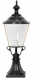 Casa Padrino Lampada da Giardino Art Nouveau 29 x 29 x H. 78 cm - Vari Colori - Terrazze da Giardino Percorsi Illuminazione d'Ingresso