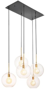 Casa Padrino lustre de luxe en laiton antique / bronze 110 x 55 x H. 160 cm - Qualité de Luxe