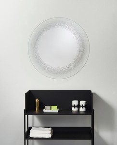Casa Padrino Luxus Spiegel / Wandspiegel Ø 80 cm - Luxus Möbel