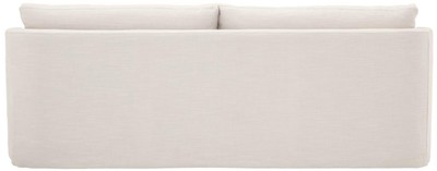 Casa Padrino Luxus Wohnzimmer Sofa Weiß 230 x 100 x H. 75 cm - Wohnzimmermöbel