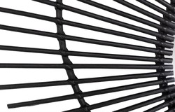 Casa Padrino designer rattan mirror black Ø 120 cm - Wall Mirror in Sun Design