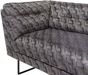 Casa Padrino Luxus Wohnzimmer Sofa Bronze / Braun / Schwarz 230 x 87 x H. 78 cm - Wohnzimmermöbel
