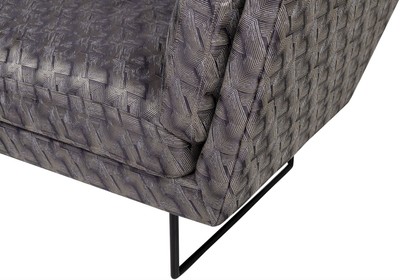 Casa Padrino Luxus Wohnzimmer Sofa Bronze / Braun / Schwarz 230 x 87 x H. 78 cm - Wohnzimmermöbel