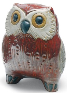 casa padrino luxus designer porzellan dekoration figur skulptur eule wohnzimmer hotel restaurant club bar büro deko accessoires