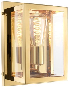 Casa Padrino aplique de lujo oro 20 x 13 x H. 28 cm - Lámpara Hotel & Restaurant