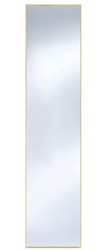 Casa Padrino espejo de pared con marco de aluminio oro mate 40 x H. 175 cm - Espejo de Lujo