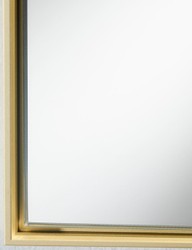 Casa Padrino espejo de pared con marco de aluminio oro mate 40 x H. 175 cm - Espejo de Lujo