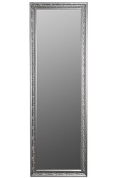 Casa Padrino espejo de pared barroco plata 62 x H. 187 cm - Espejo Hecho a Mano en Estilo Barroco