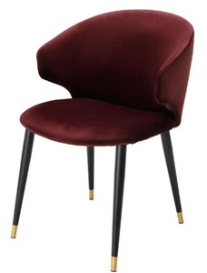 casa padrino luxus designer edelstahl stoff esszimmerstuhl küchenstuhl esszimmer hotel restaureant stuhl möbel küchenmöbel