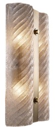 Casa Padrino luxury wall lamp antique brass 30 x 8 x H. 48.5 cm - Wall Light with Hand-Blown Glass