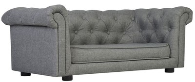 Casa Padrino Luxus Chesterfield Hunde & Katzen Sofa 90 x 48 x H. 34 cm - Verschiedene Farben - Luxus Tiermöbel