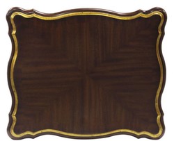 Casa Padrino table d'appoint baroque de luxe brun foncé / or 58 x 48 x H. 66 cm - Qualité Luxe