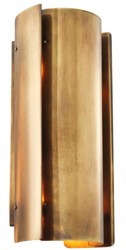 Casa Padrino luxury metal wall light vintage brass 16.5 x 12 x H. 31.8 cm - Designer Lamp