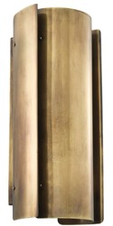 Casa Padrino luxury metal wall light vintage brass 16.5 x 12 x H. 31.8 cm - Designer Lamp
