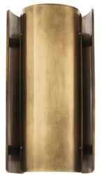 Casa Padrino luxury metal wall light vintage brass 16.5 x 12 x H. 31.8 cm - Designer Lamp