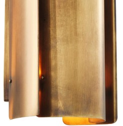 Casa Padrino luxury metal wall light vintage brass 16.5 x 12 x H. 31.8 cm - Designer Lamp