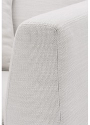 Casa Padrino fauteuil de salon de luxe blanc / noir 98 x 100 x H. 73 cm - Meubles de Salon