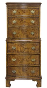 casa padrino luxus barock jugendstil mahagoni wurzelholzfurnier kommode schrank mit 6 schubladen wohnzimmer hotel möbel 