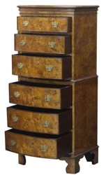 casa padrino luxus barock jugendstil mahagoni wurzelholzfurnier kommode schrank mit 6 schubladen wohnzimmer hotel möbel 