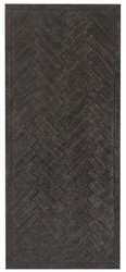 Casa Padrino luxury dining table with oak veneer table top black / bronze 230 x 100 x H. 75.5 cm - Luxury Dining Room Furniture