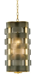 Casa Padrino Lustre de Luxe Or / Vert 33 x 33 x H. 67 cm - Qualité de Luxe