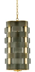 Casa Padrino Lustre de Luxe Or / Vert 33 x 33 x H. 67 cm - Qualité de Luxe