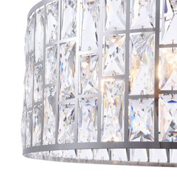 Casa Padrino Luxus Kristallglas Kronleuchter Gelid Silber casa padrino luxus kristallglas hotel wohnzimmer restaurant club bar büro kronleuchter deko accessoires möbel