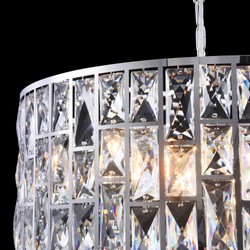 Casa Padrino Luxus Kristallglas Kronleuchter Gelid Silber casa padrino luxus kristallglas hotel wohnzimmer restaurant club bar büro kronleuchter deko accessoires möbel